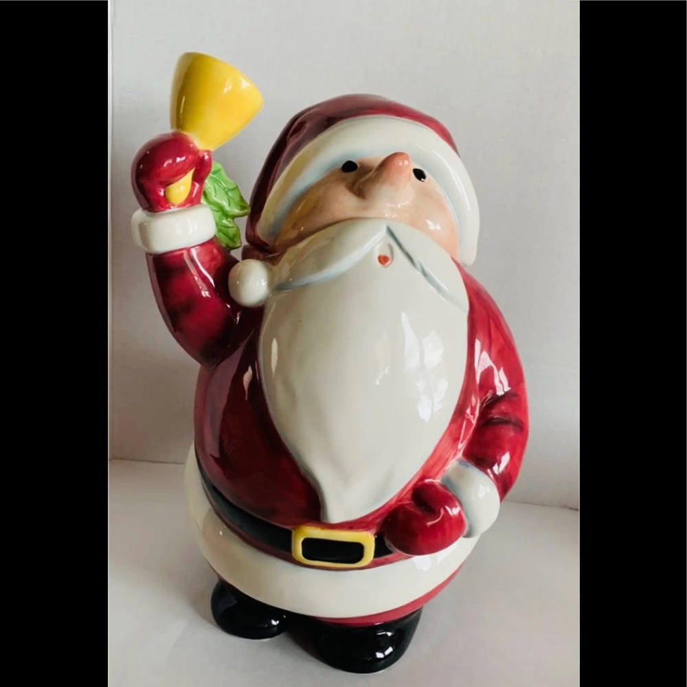 Santa Ceramic Cookie Jar